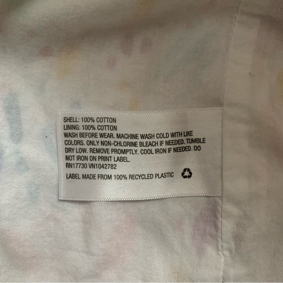 Toddler girls’ woven top with ruffle across top front, back and shoulders. 3T - Picture 5 of 5